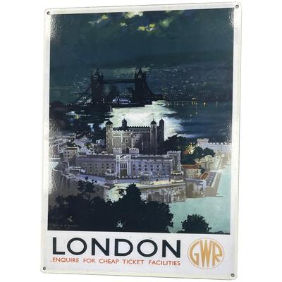 London GWR advertising Sign