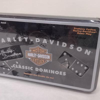 Harley-Davidson Desk Calander and Collector Domino Set