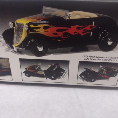 Harley-Davidson 1933 Ford Roadster Die Cast Street Rod with Box (#3)