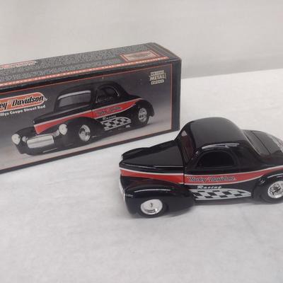 Harley-Davidson 1941 Willys Coupe Die Cast Street Rod with Box (#4)