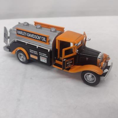 Harley-Davidson 1934 Oil Tanker Die Cast with Box (#7)
