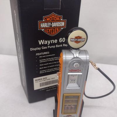 Harley-Davidson Wayne 60 Die Cast Coin Bank with Box (#10)