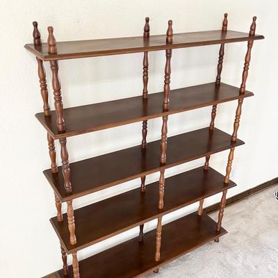 Solid Wood Adjustable Shelving Unit ~ 48 Pieces Total