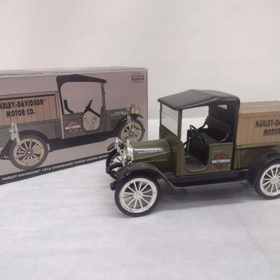 Harley-Davidson 1916 Studebaker Pickup Die Cast Coin Bank with Box (#13)