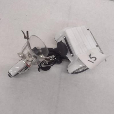 Harley-Davidson 1947 Police Servi-Car Motorcycle Die Cast Coin Bank with Box (#15)