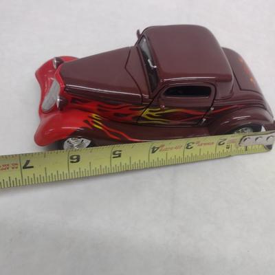 Harley-Davidson 1934 3-Window Coupe Die Cast Coin Bank with Box (#16)