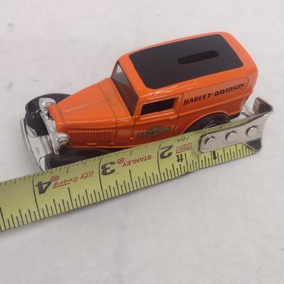 Harley-Davidson 1932 Ford Panel Truck Die Cast Coin Bank with Box (#18)
