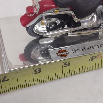Harley-Davidson 1999 FLSTF Fat Boy Motorcycle Die with Box (#19)