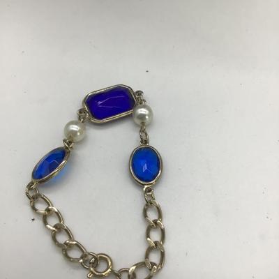 Beautiful blue bracelet
