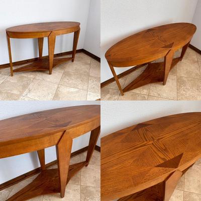 KLAUSSNER ~ Three Piece (3) Inlaid Living Room Set ~ MCM Style