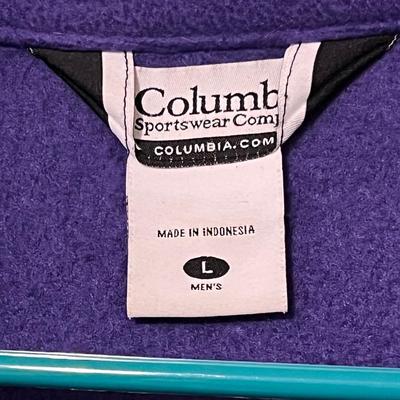 LSU ~ Large Columbia Zip Up Jacket