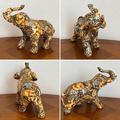 Collection Of Threes (3) Elephants