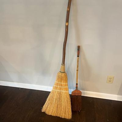 Two Artisan Brooms (O-MG)