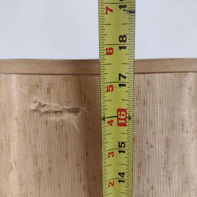 Pair of Glazed Ceramic Lamps with Shades