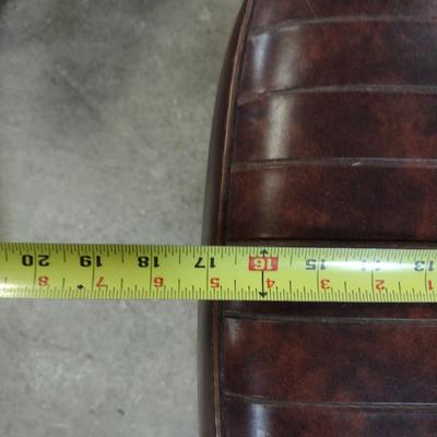 Vintage Mid-Century Laminate Wood Grain Finish Table with Four Rolling Chairs