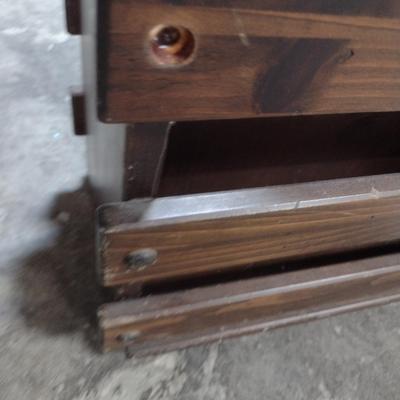 Wooden Magazine Rack