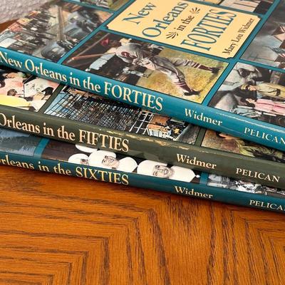 New Orleans ~ Trio (3) Book Collection of the Forties, Fifties & Sixties