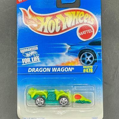 Hot Wheels Collector Car Dragon Wagon #478 - NIP