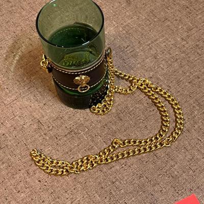 70s Glass on chain
