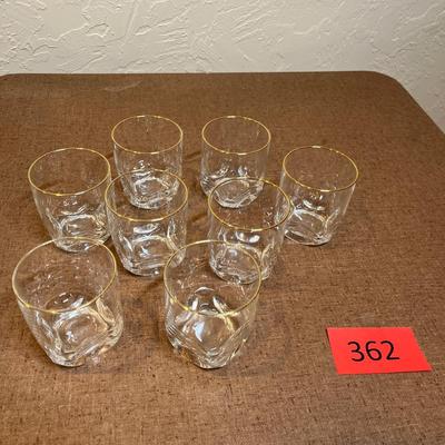 Plastic old fashion tumblers