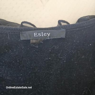 ESLEY WOMAN'S BLACK SHIRT