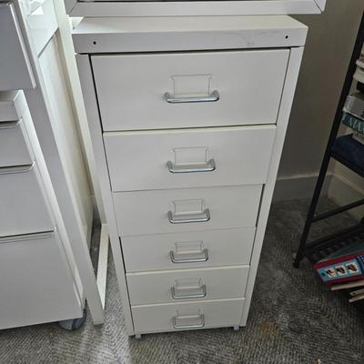 Small Six Drawer file Cabinet
