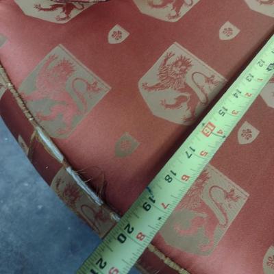 Pair of Wood Framed Upholstered French Country Sitting Chairs