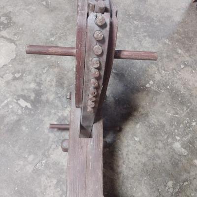 Antique Child's Hand-Crafted Wood Hobby Horse