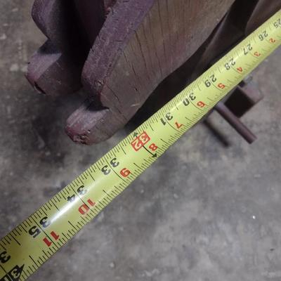 Antique Child's Hand-Crafted Wood Hobby Horse