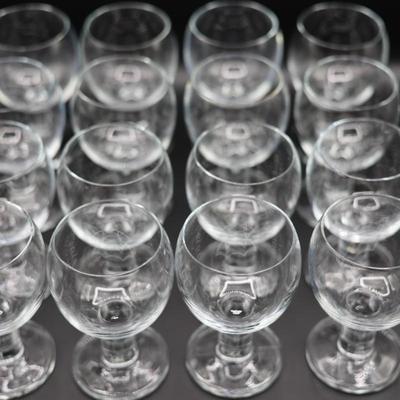 Crate and Barrel Viva Wine Glasses - Set of Sixteen (16)