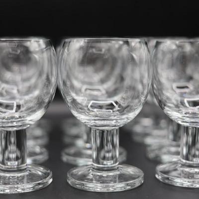 Crate and Barrel Viva Wine Glasses - Set of Sixteen (16)