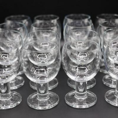 Crate and Barrel Viva Wine Glasses - Set of Sixteen (16)
