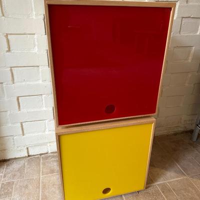 Simple Wood Goods Storage Cubes - Birch (2)