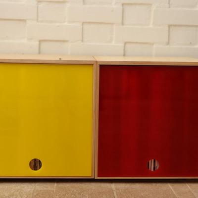 Simple Wood Goods Storage Cubes - Birch (2)