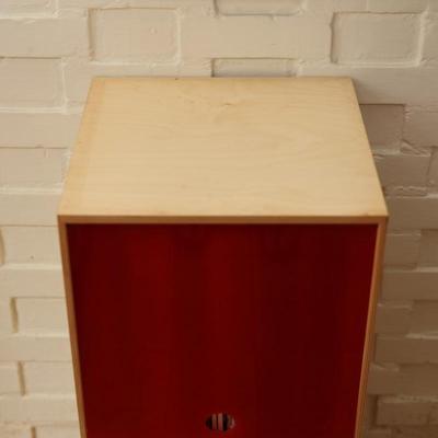 Simple Wood Goods Storage Cubes - Birch (2)