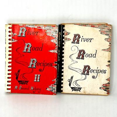 Set of Vintage Louisiana Cookbooks - John Folse, Emeril Lagasse, River Road Recipes I&II, NOLA Junior League, Great Chefs of NOLA, and more