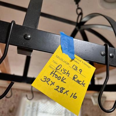 Wrought Iron Pot rack