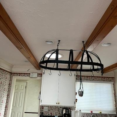 Wrought Iron Pot rack