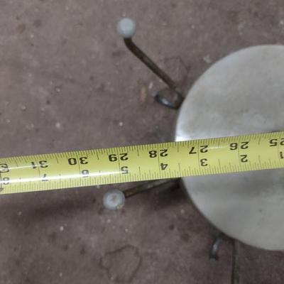 Vintage Mid-Century Industrial Wall Mount Spinning Coat Rack