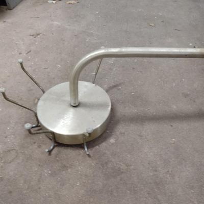 Vintage Mid-Century Industrial Wall Mount Spinning Coat Rack