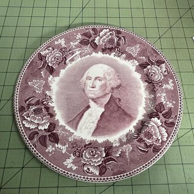 Washington Bicentennial George & Betsy Ross Plate