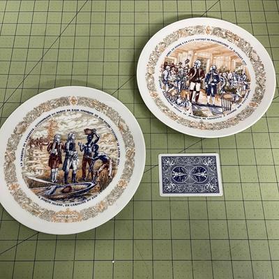 D'Arceau Lafayette Legacy Collection Plate (2)