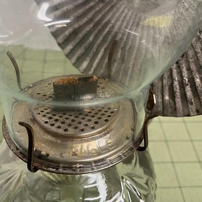 Eagle Brand Oil Hurricane Lamp Reflector Plate
