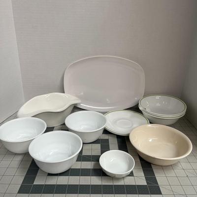 Set of Bowls & Trays