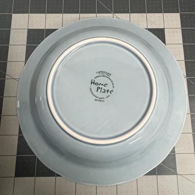 Home Plate Vintage Bowl & Ceramic Cutout Bowl