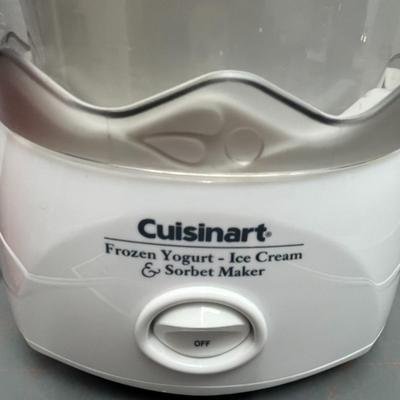 Cuisinart Yogurt Ice Cream Sorbet Maker & Morton Ice Cream Salt