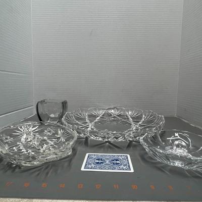 Set of 4 Glass Bowls