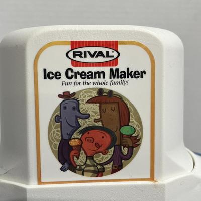 Rival Electric Ice Cream Maker 4 Qt Frozen Yogurt 