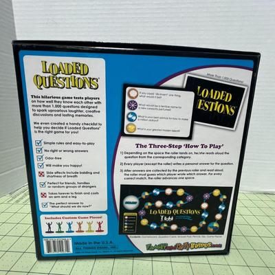 Loaded Questions Fun Party Game Players