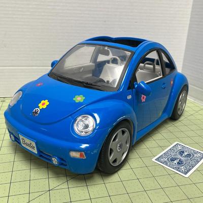 2000 Barbie Blue Toy Car